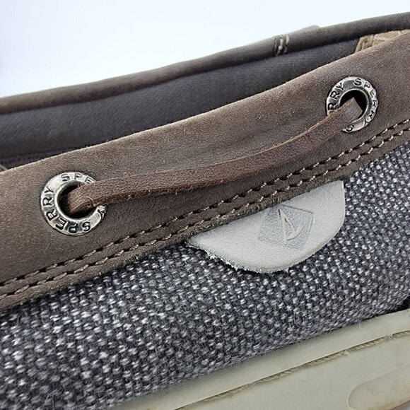 Sperry Women's 10M Angelfish Loafer Lace-Up Nautical Textured Boat Shoes - Picture 14 of 14